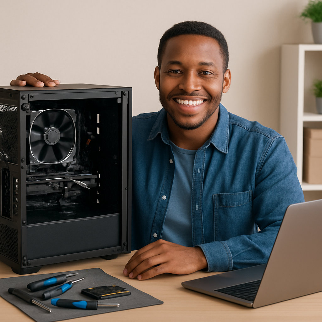 Custom Computer Build with High-Performance Components